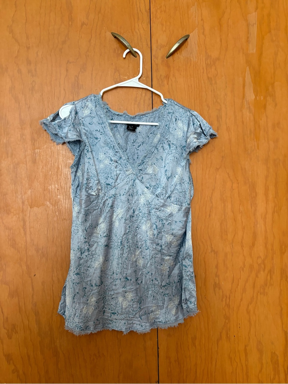 Vintage Calvin Klein Jeans Silk Top Size M